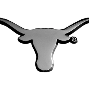 NCAA University of Texas Longhorns Chrome Team Emblem