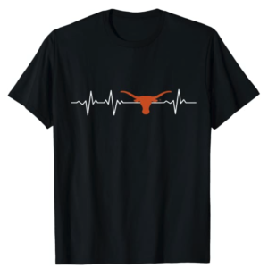 Longhorns Heartbeat T-Shirt